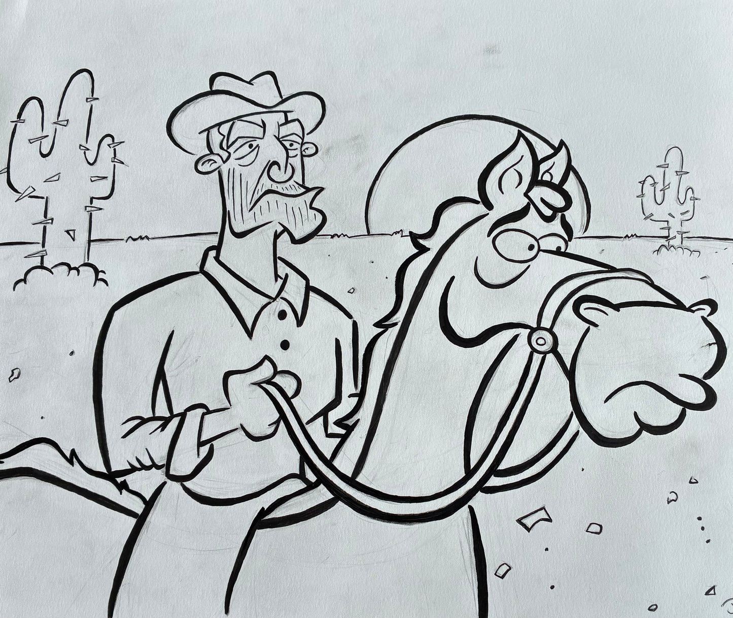 Another Cowboy On A Horse
